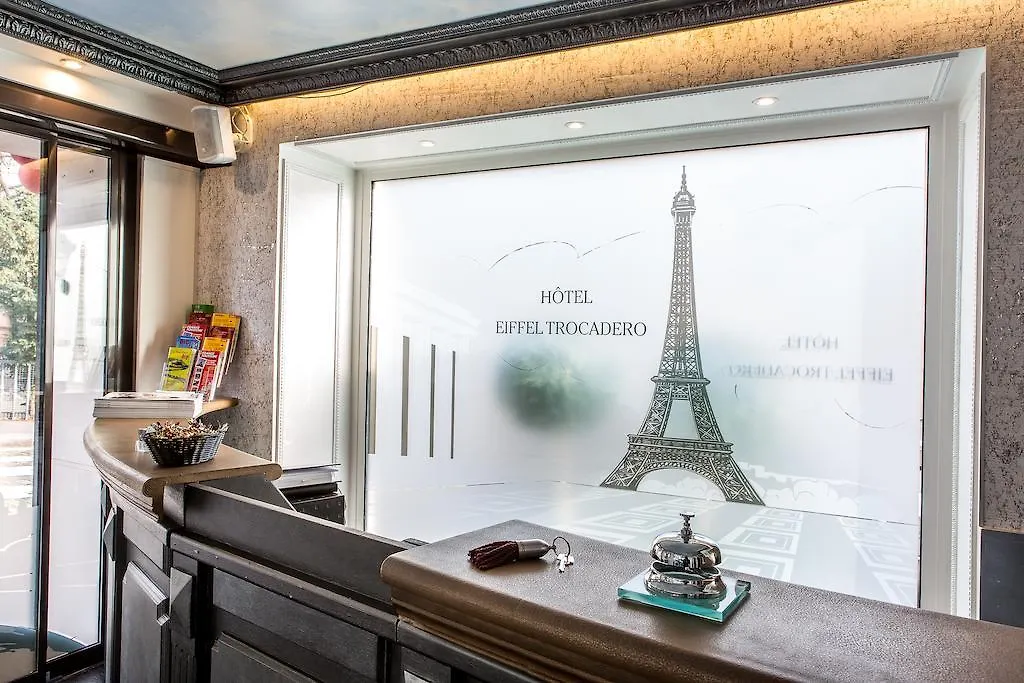 Eiffel Trocadéro Hotel Párizs Franciaország
